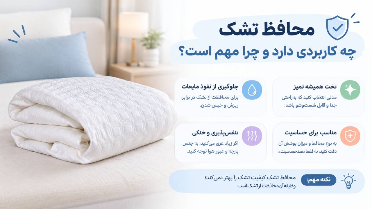 محافظ تشک چه کاربردی دارد و چرا مهم است؟