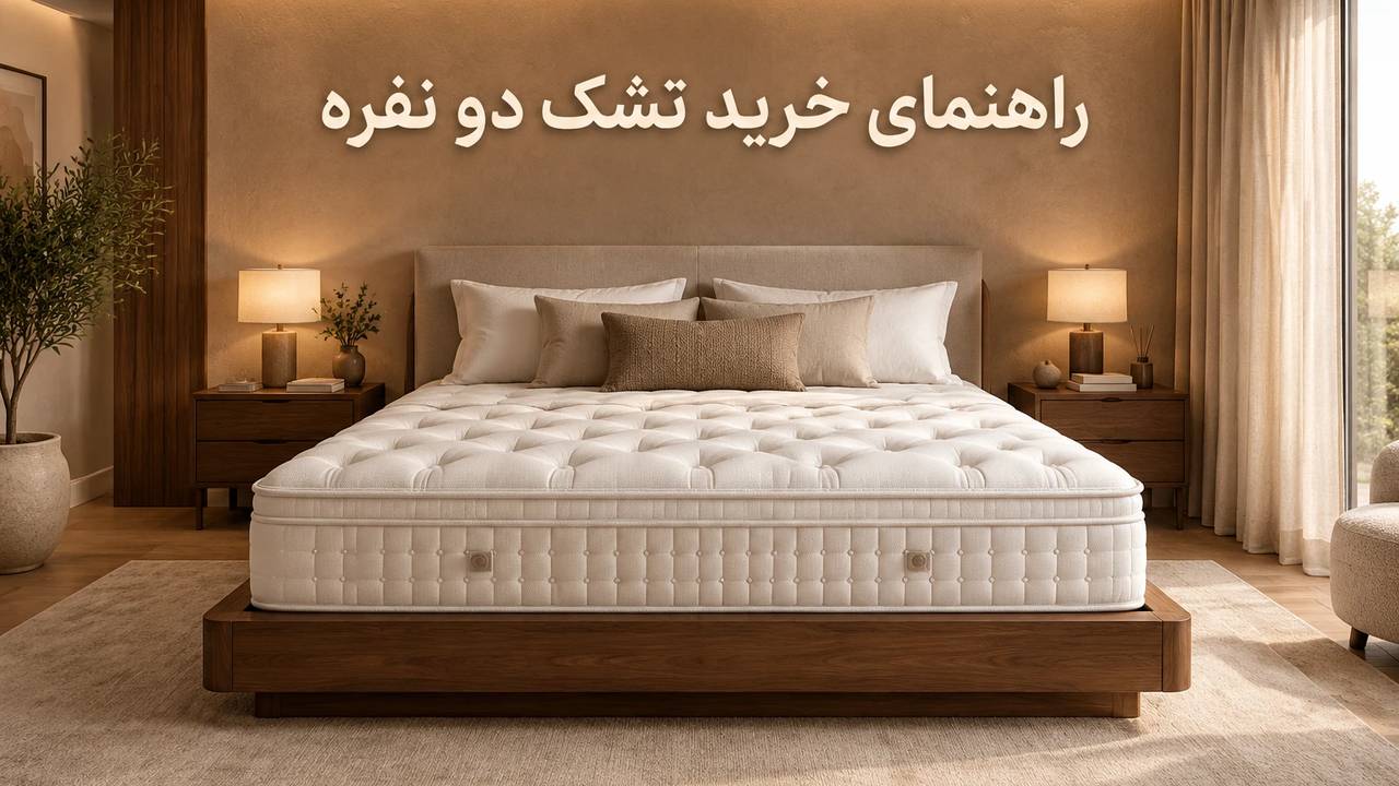 راهنمای خرید و انتخاب انواع تشک دو نفره طبی و فنری در ابعاد استاندارد دیجی خواب 